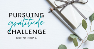 Pursuing Gratitude Challenge